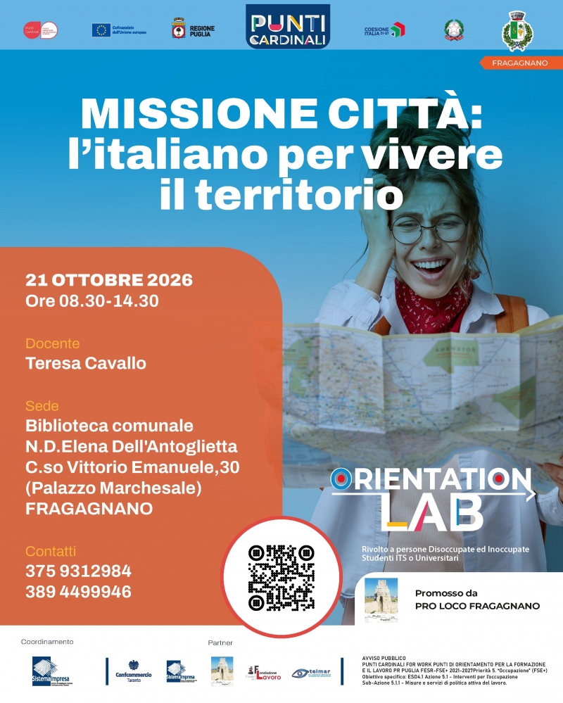 Missione Citt�- L\'italiano per vivere il territorio